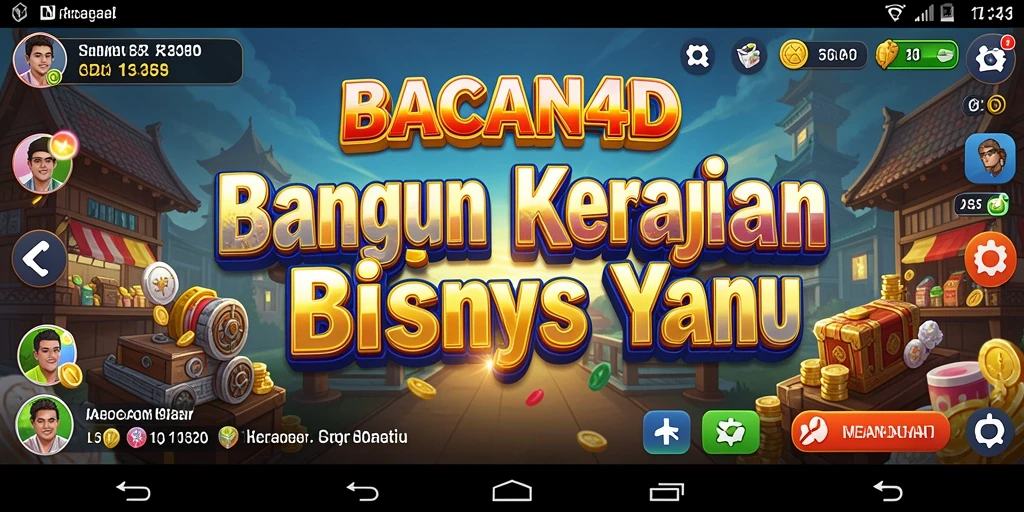 Tampilan menarik dari gameplay BACAN4D yang penuh strategi bisnis.