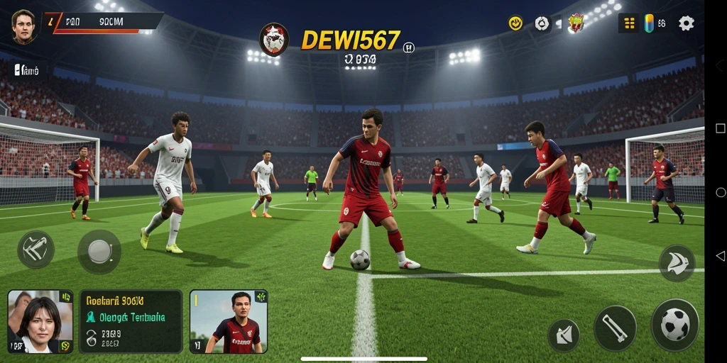 Tampilan gameplay DEWI567 yang seru dan mendebarkan.