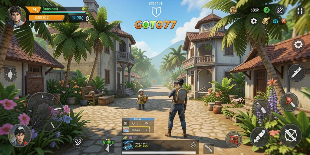 Screenshot utama GOTO77 menampilkan gameplay Simulation yang menarik.