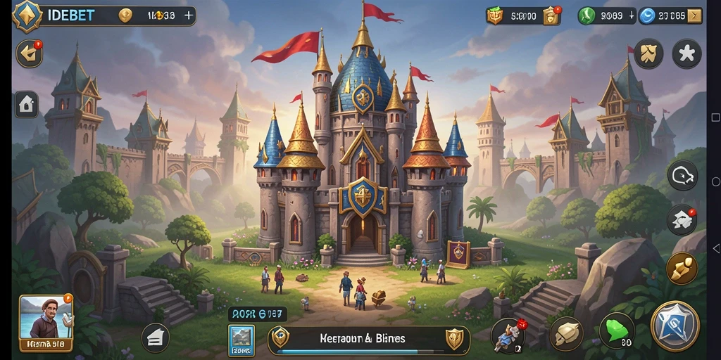 Screenshot gameplay IDEBET menampilkan manajemen bisnis yang dinamis dan strategis.