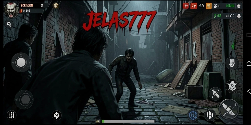 Gameplay menyeramkan di JELAS777 dengan suasana mencekam.