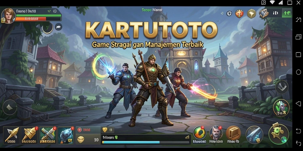Tampilan gameplay KARTUTOTO yang menarik dan strategis.