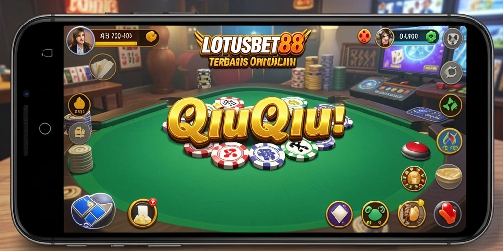 Tampilan gameplay yang seru di LOTUSBET88 QiuQiu.