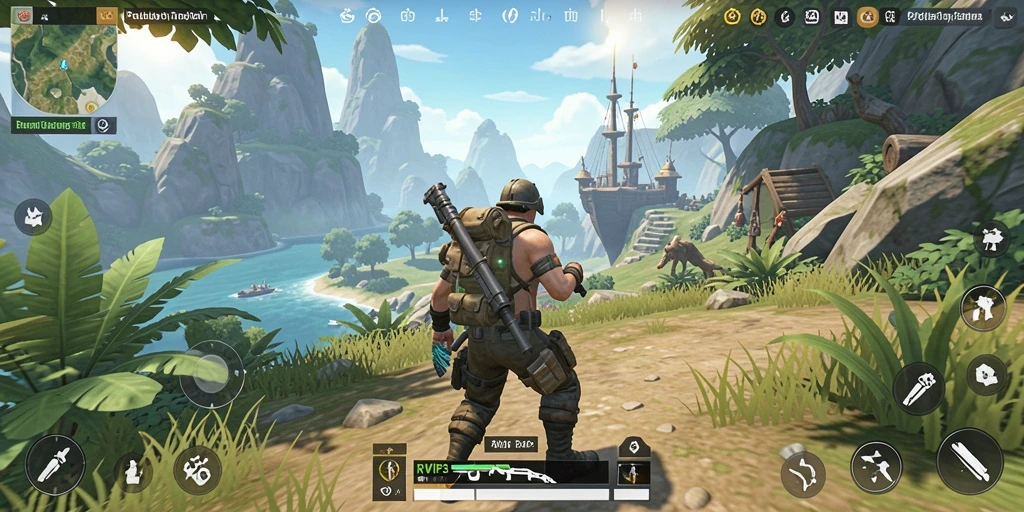 Gameplay menarik di dunia terbuka RVIP3 yang penuh petualangan.