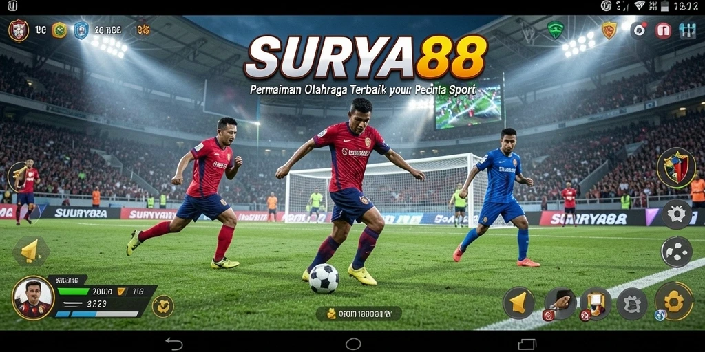 Tampilan gameplay seru dari SURYA88 dengan berbagai olahraga