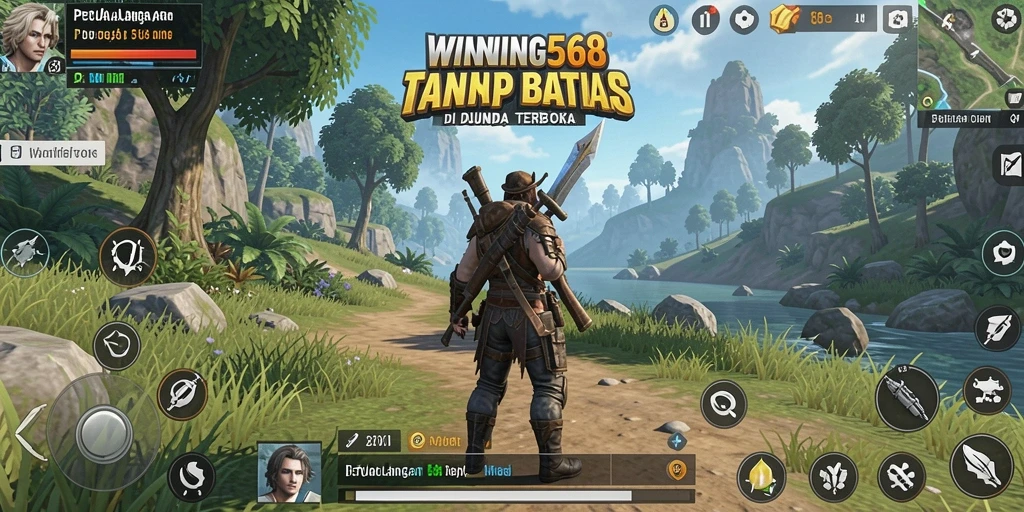Tampilan gameplay WINNING568 yang menakjubkan dalam dunia terbuka.